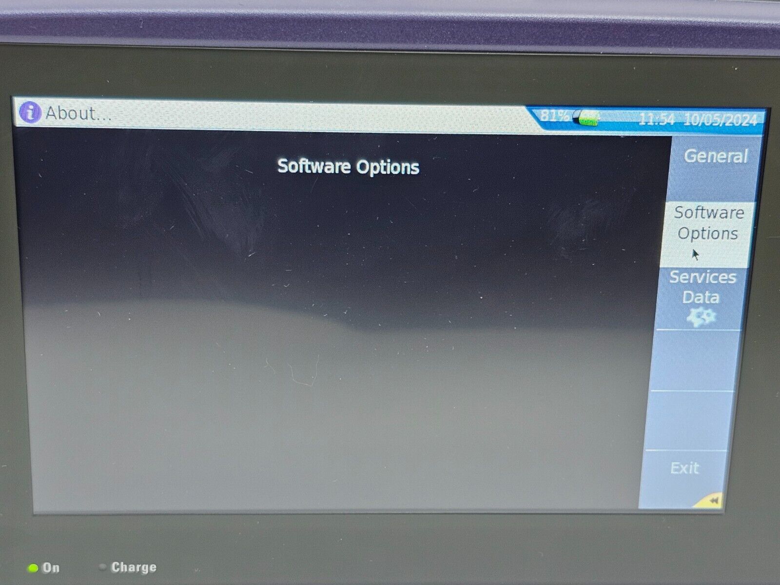 Viavi JDSU MTS 4000 V2 with 4126 MA2 SM 1310/1550 nm OTDR 40/40 dB Access Metro