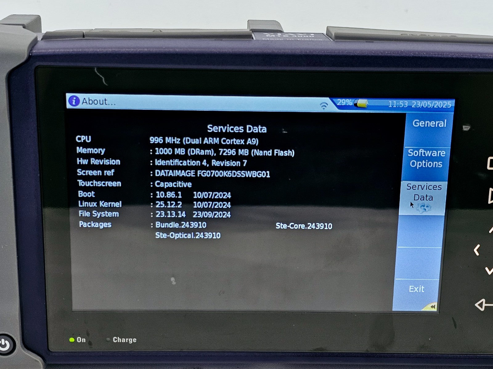 Viavi JDSU MTS 4000 V2 with Power Meter & Talk Set + Smart Access L2 Software
