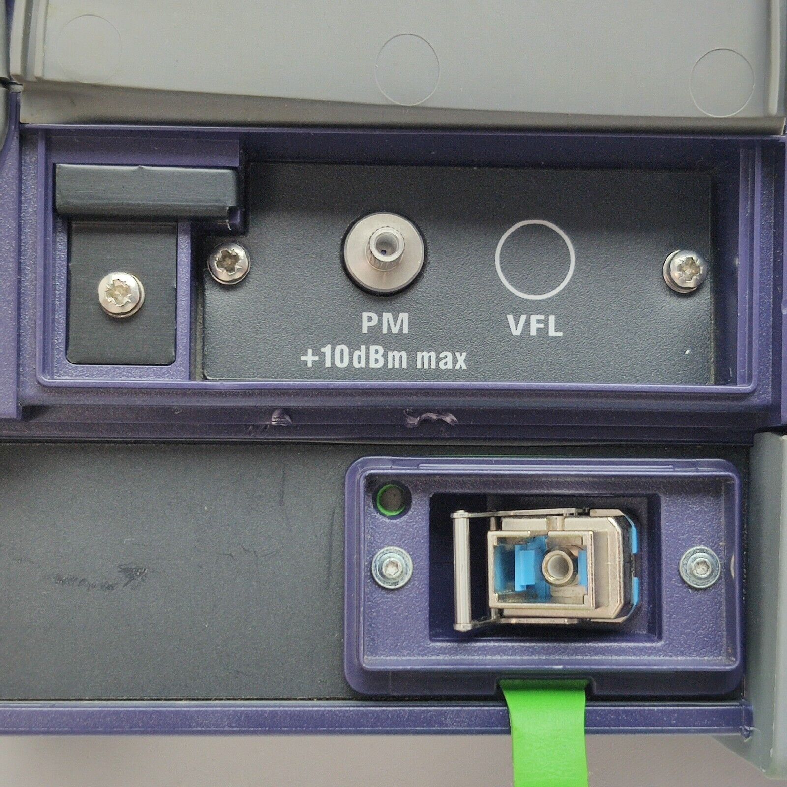 Viavi JDSU MTS 4000 w/ PM & 4138 MP49 1310/1490/1550 nm OTDR FCOMP 43/41/41 dB