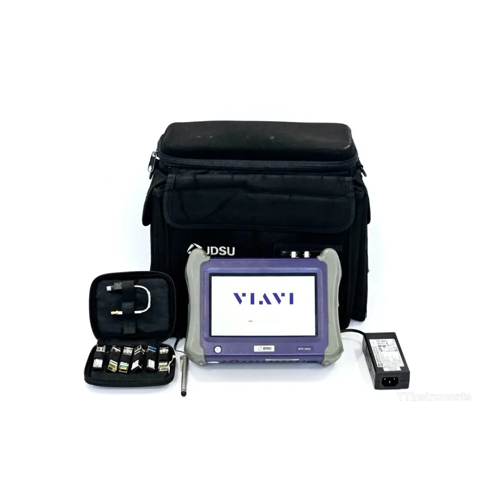 Viavi JDSU MTS 5800 v2 with 5822P dual port 10G network tester front view