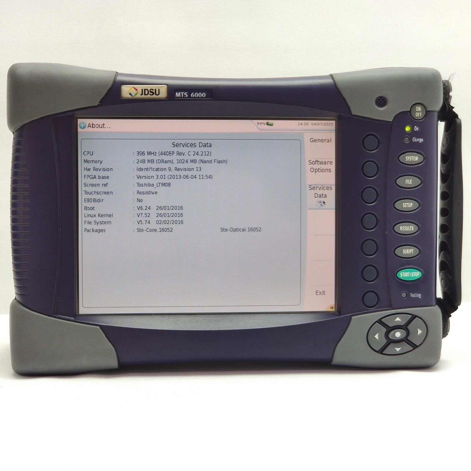 Viavi JDSU MTS 6000 OTDR Mainframe