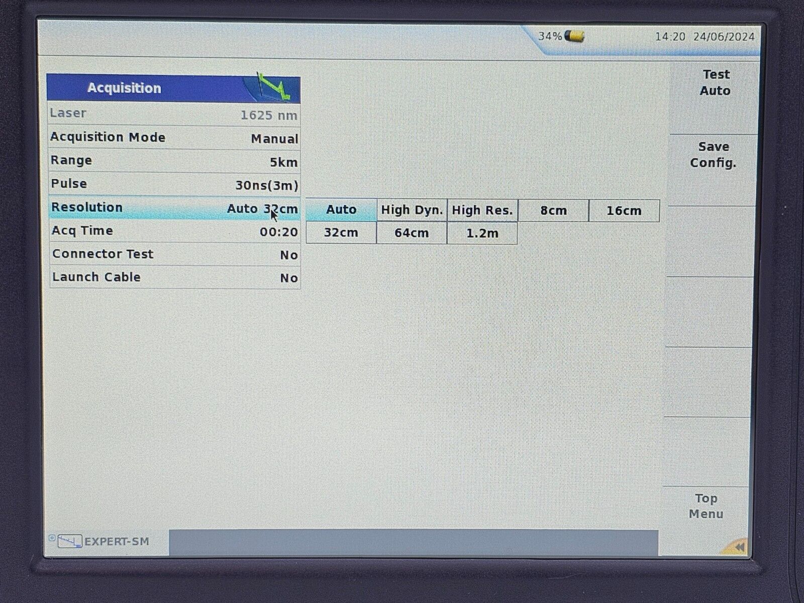 Viavi JDSU MTS 6000 V2 6100 + 81162C OTDR Module 1625nm Filtered E81162C 47.5 dB