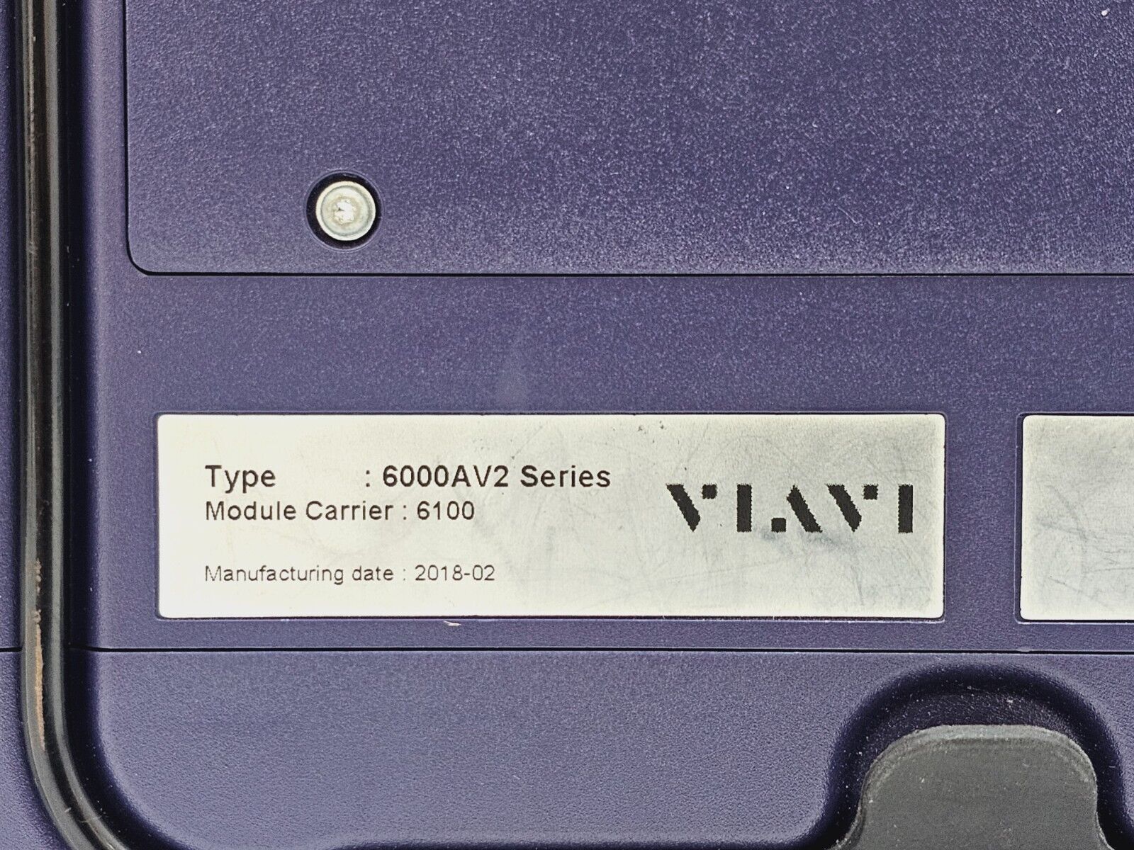 Viavi JDSU MTS 6000 V2 6100 + 81162C OTDR Module 1625nm Filtered E81162C 47.5 dB