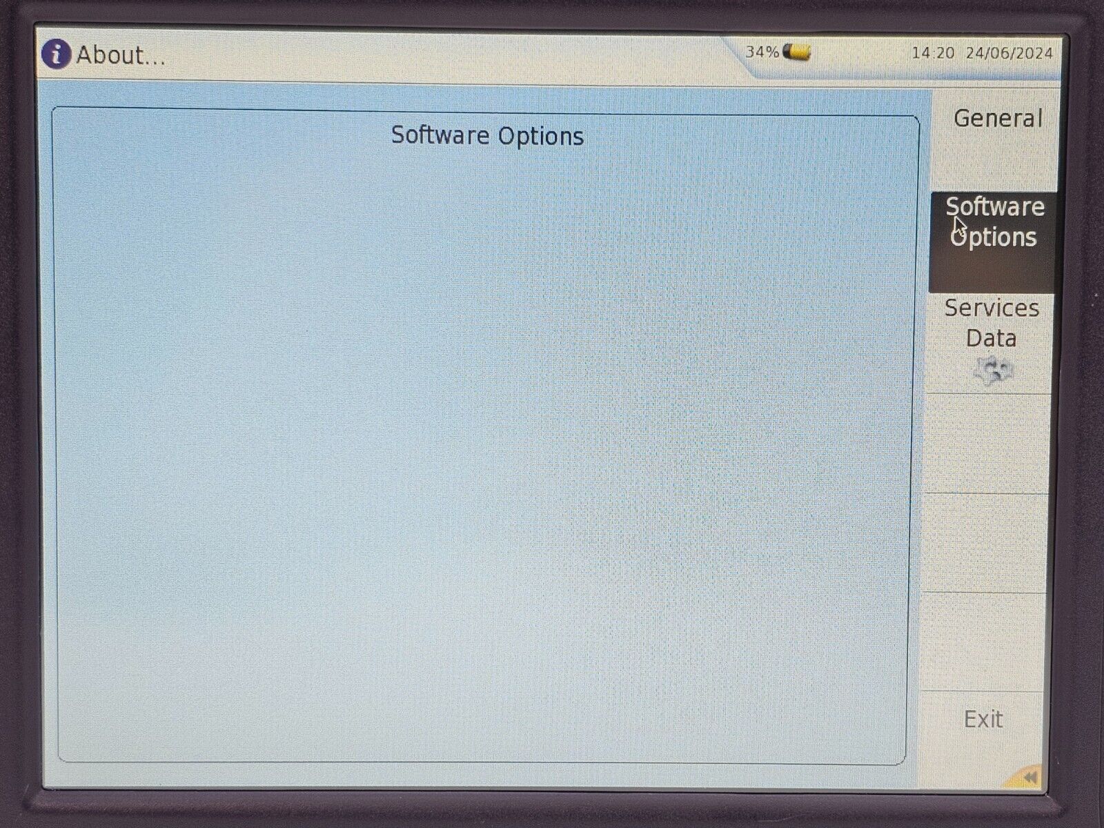 Viavi JDSU MTS 6000 V2 6100 + 81162C OTDR Module 1625nm Filtered E81162C 47.5 dB