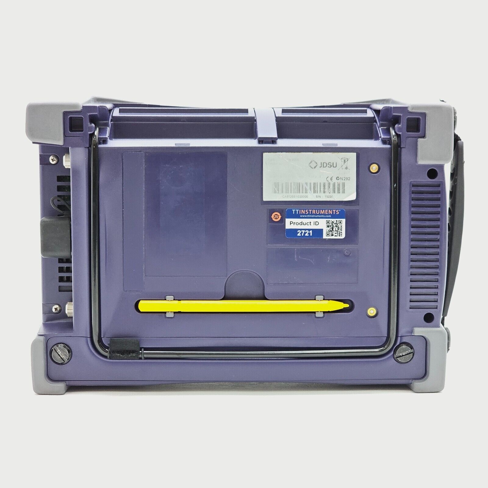 Viavi JDSU MTS 6000 w/ 8126 HD OTDR 1310/1550 nm SM 42/40 dB FC/PC E8126HD 380KM