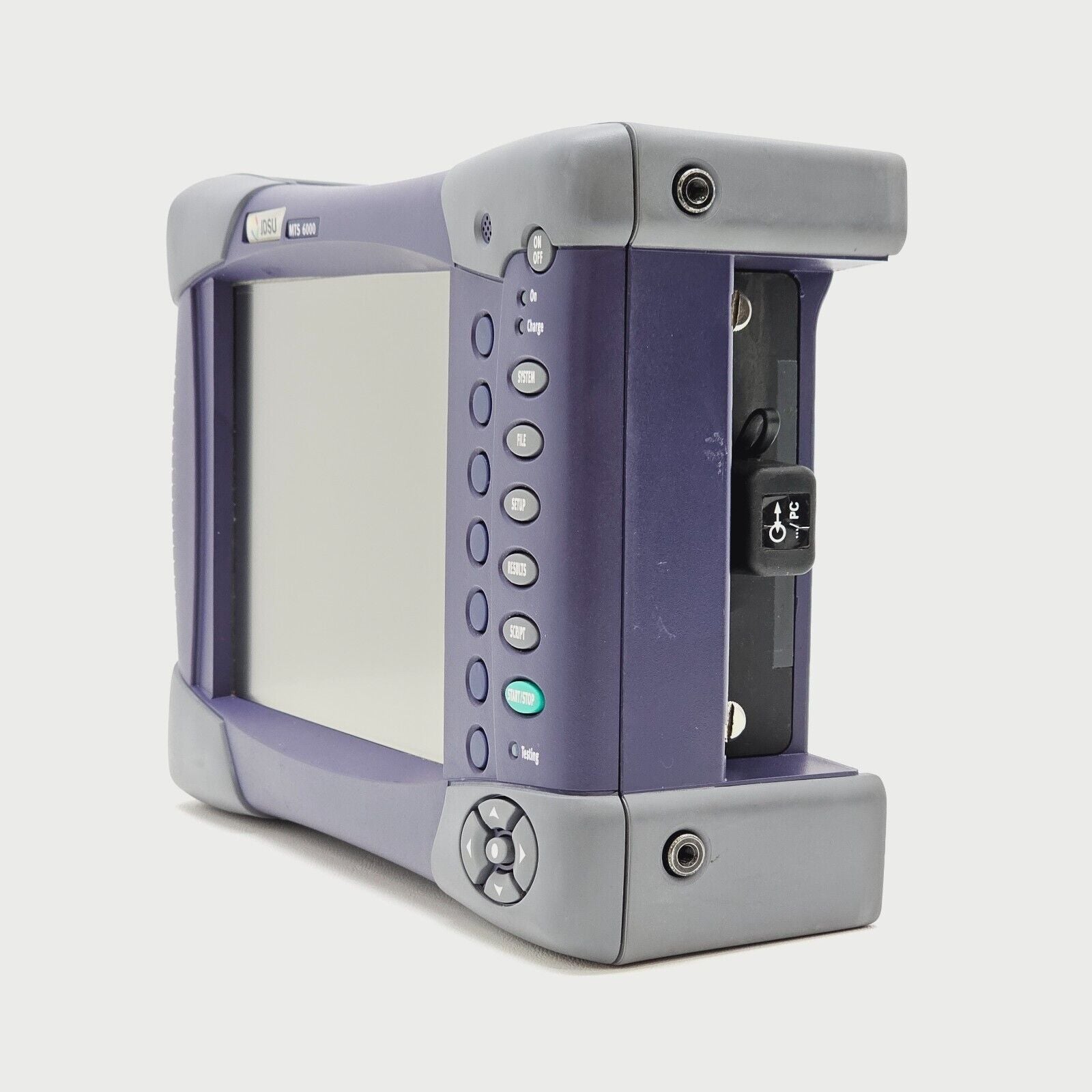 Viavi JDSU MTS 6000 w/ 8126 HD OTDR 1310/1550 nm SM 42/40 dB FC/PC E8126HD 380KM