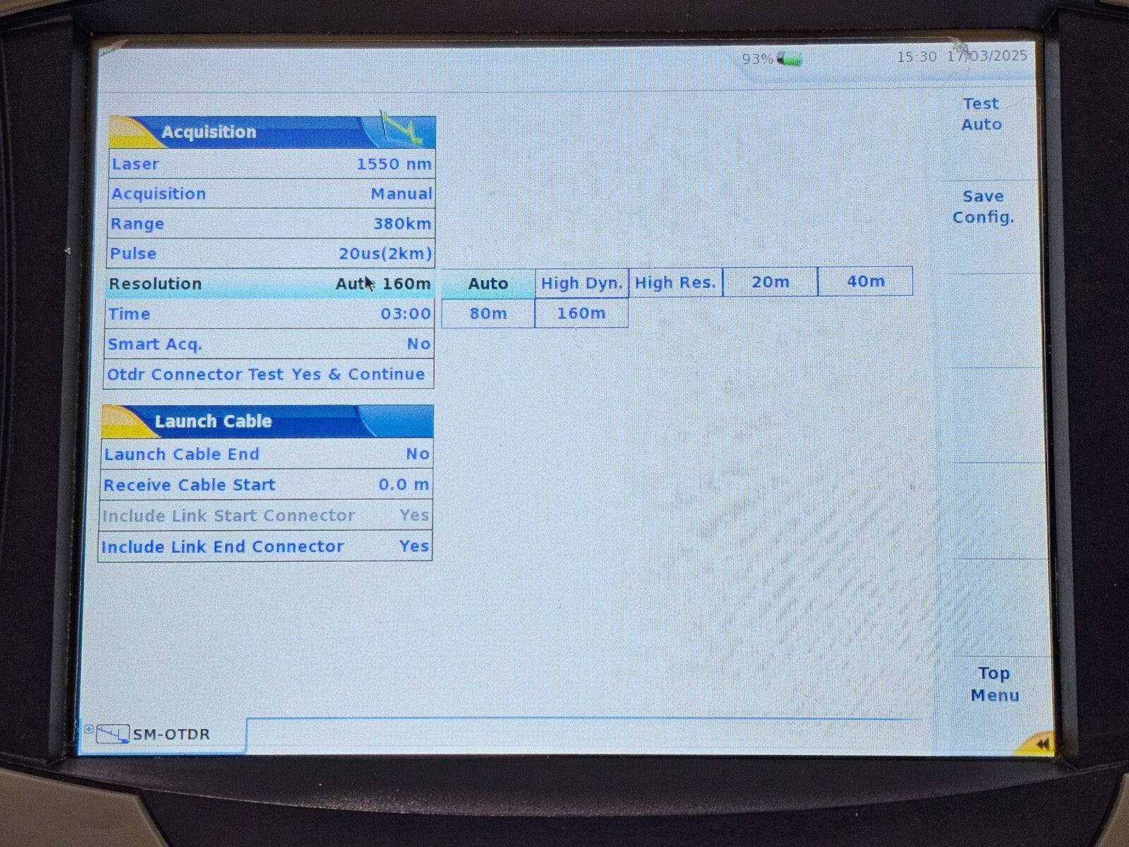 Viavi JDSU MTS 6000 with 8126 MR OTDR Module 1310/1550nm Singlemode Medium Range