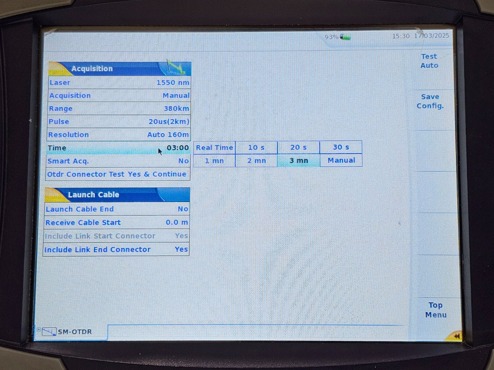 Viavi JDSU MTS 6000 with 8126 MR OTDR Module 1310/1550nm Singlemode Medium Range