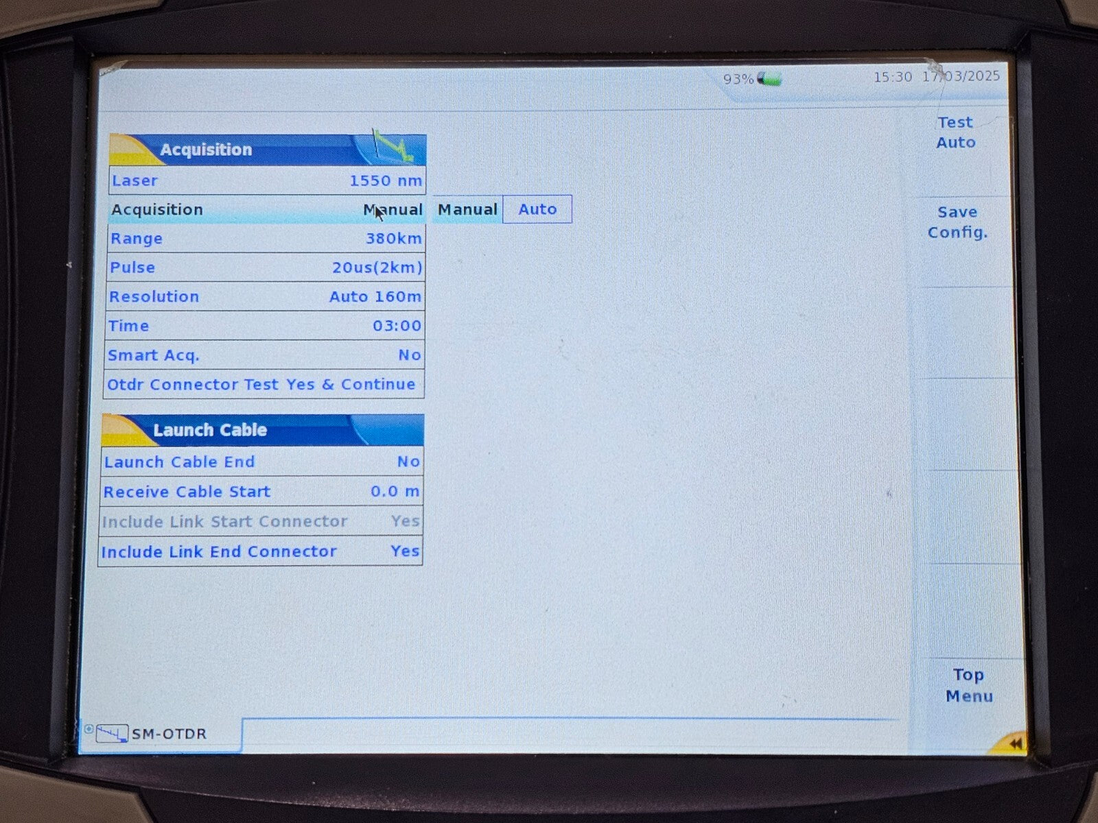 Viavi JDSU MTS 6000 with 8126 MR OTDR Module 1310/1550nm Singlemode Medium Range