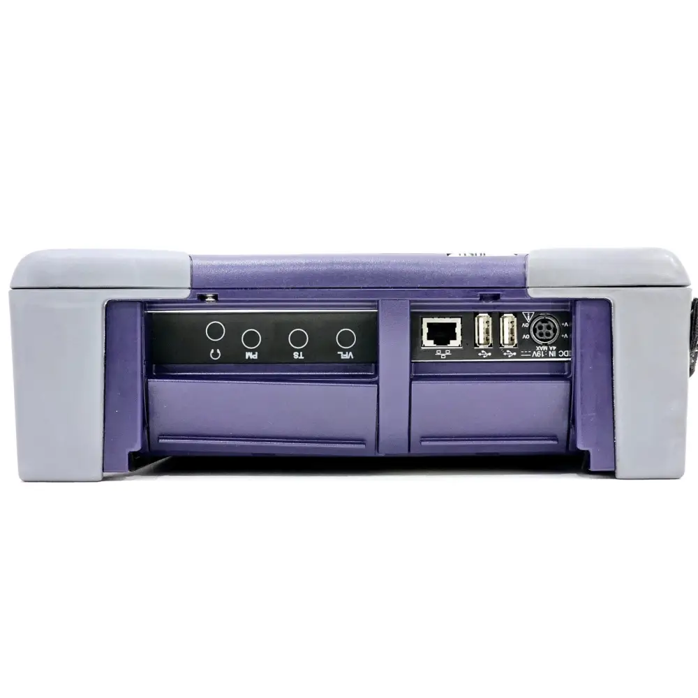 Viavi MTS 6000 OTDR left side panel and port connections
