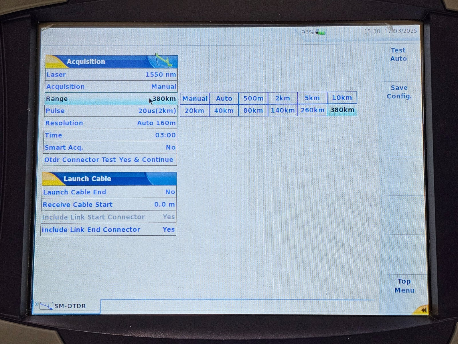 Viavi JDSU MTS 6000 with 8126 MR OTDR Module 1310/1550nm Singlemode Medium Range
