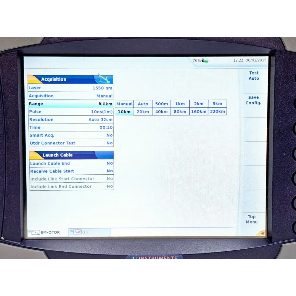Viavi JDSU MTS 6000A + 8126C SM OTDR 1310/1550nm 47 dB with FCOMP Software