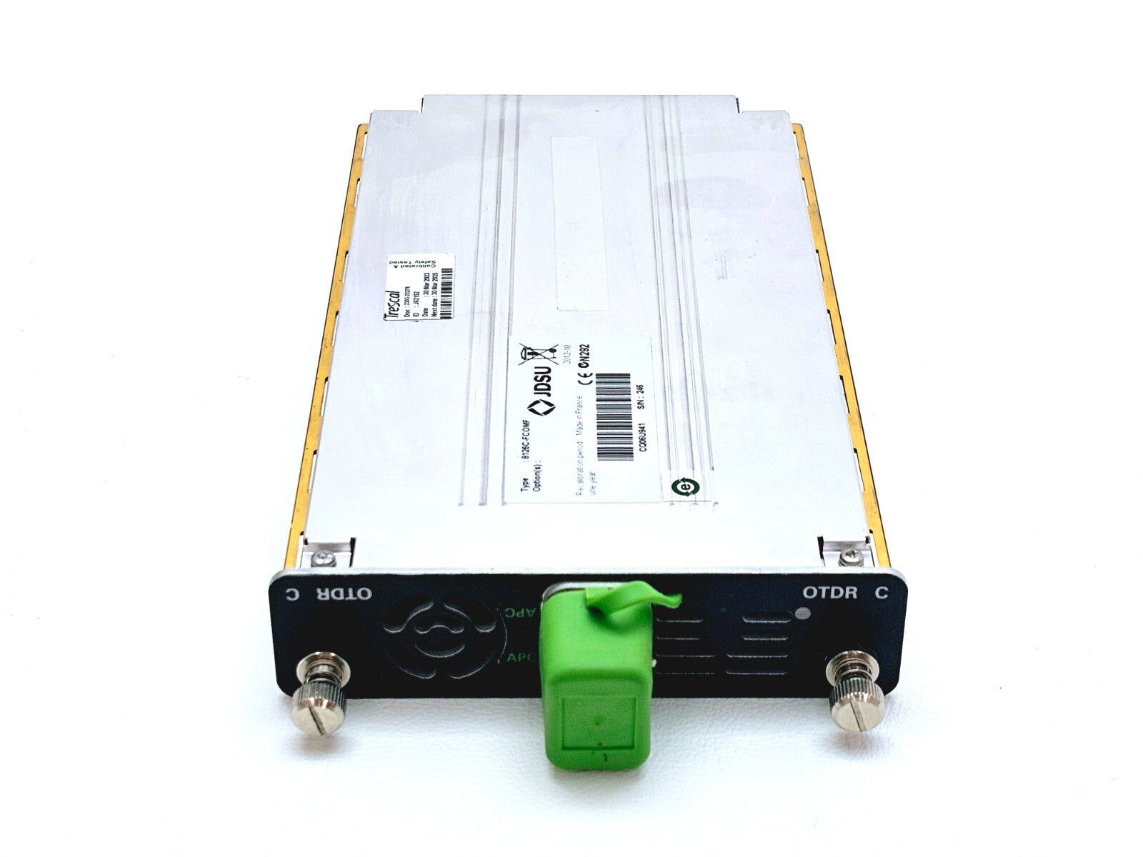 Viavi JDSU MTS 6000A + 8126C SM OTDR 1310/1550nm 47 dB with FCOMP Software