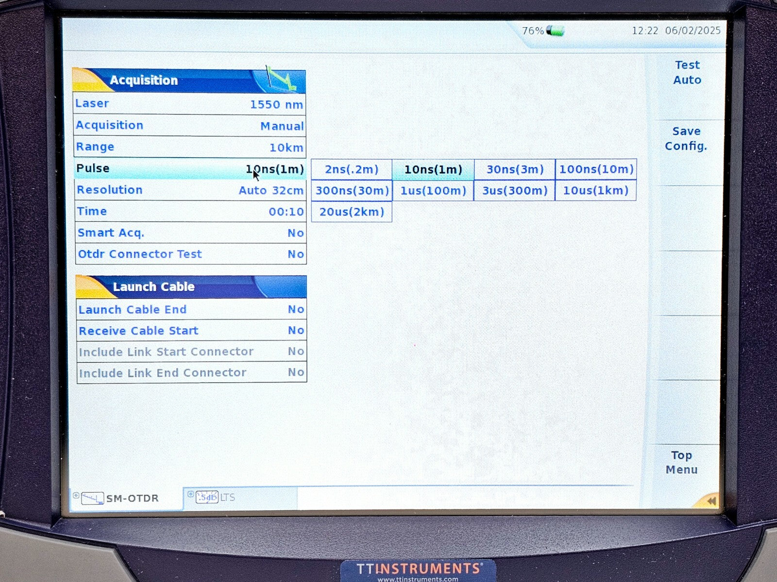 Viavi JDSU MTS 6000A + 8126C SM OTDR 1310/1550nm 47 dB with FCOMP Software