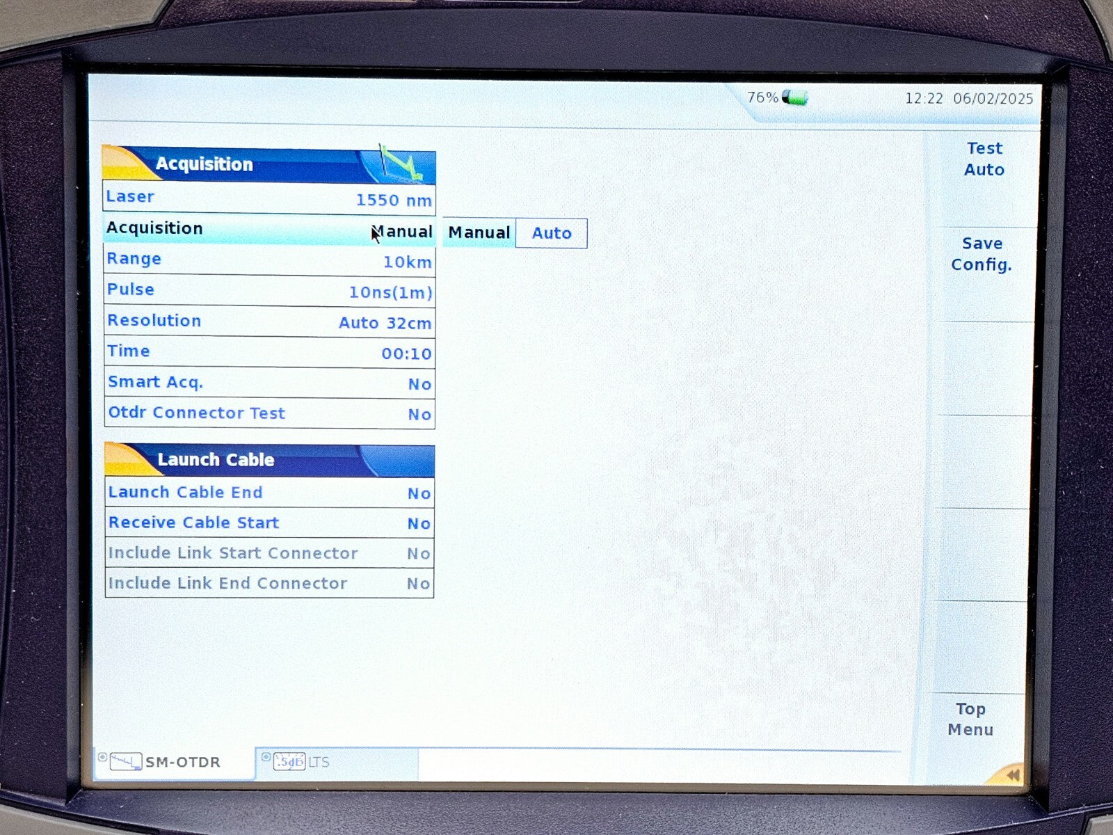 Viavi JDSU MTS 6000A + 8126C SM OTDR 1310/1550nm 47 dB with FCOMP Software