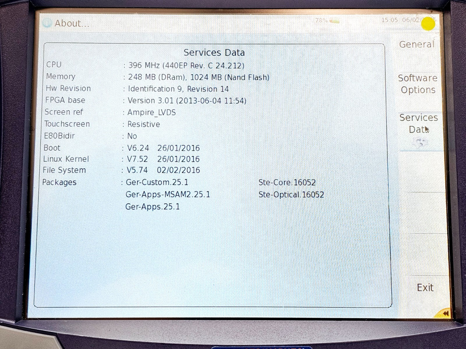 Viavi JDSU MTS 6000A + 8136B SM OTDR 1310/1550/1625nm FCOMP IL ORL Bi-Directiona