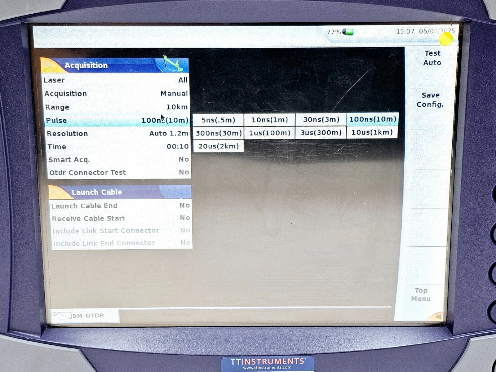 Viavi JDSU MTS 6000A + 8136B SM OTDR 1310/1550/1625nm FCOMP IL ORL Bi-Directiona