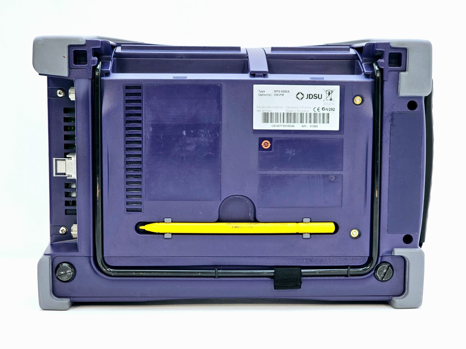 Viavi JDSU MTS 6000A + 8136B SM OTDR 1310/1550/1625nm FCOMP IL ORL Bi-Directiona