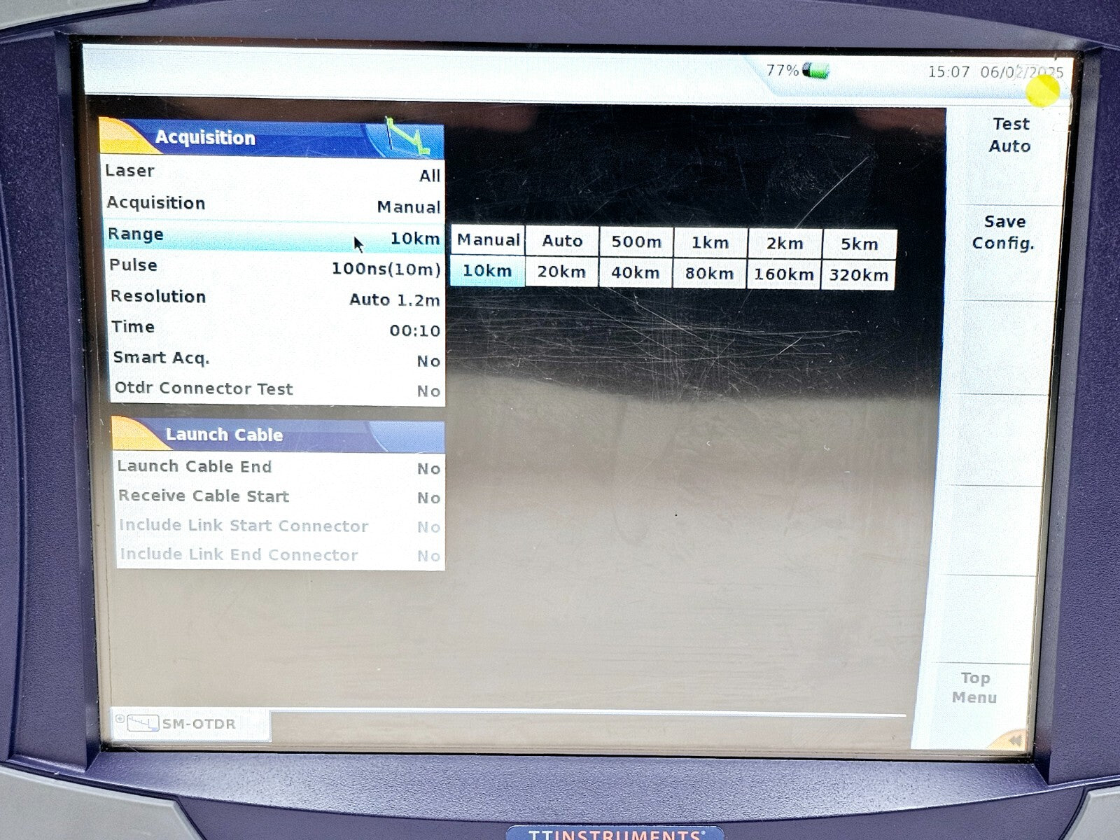 Viavi JDSU MTS 6000A + 8136B SM OTDR 1310/1550/1625nm FCOMP IL ORL Bi-Directiona