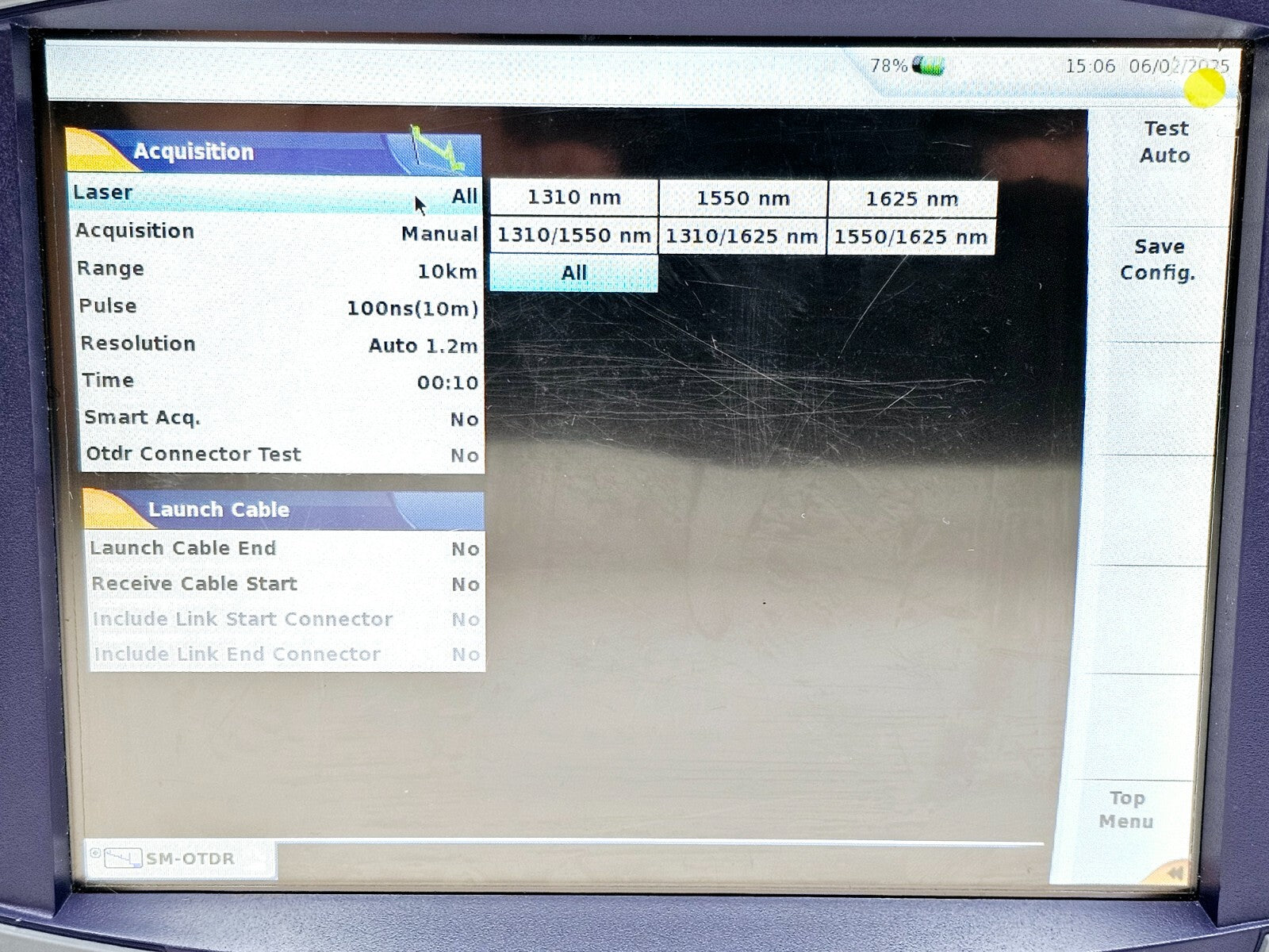 Viavi JDSU MTS 6000A + 8136B SM OTDR 1310/1550/1625nm FCOMP IL ORL Bi-Directiona