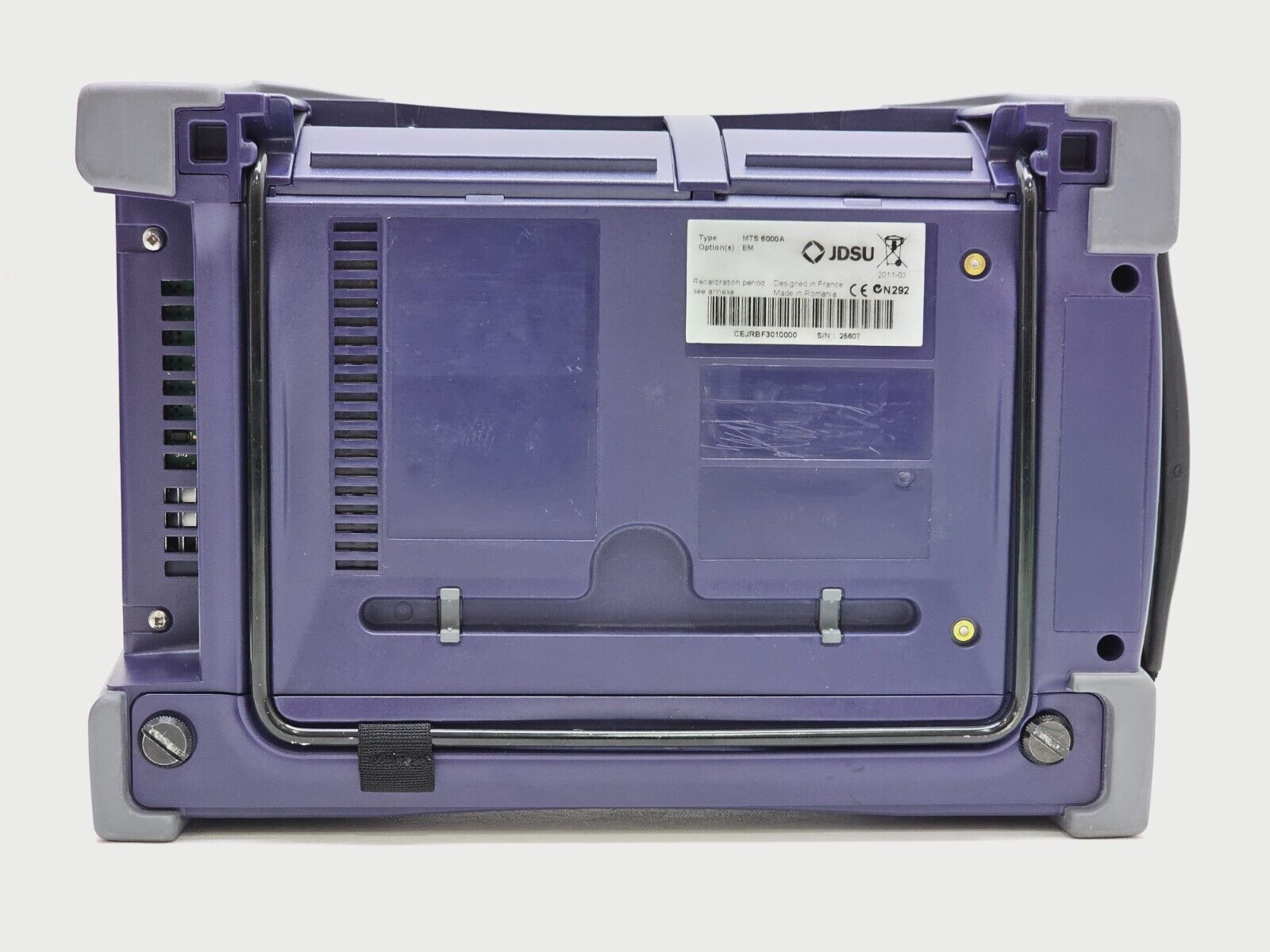 Viavi JDSU MTS 6000A Mainframe Platform with Power Meter & Visual Fault Locator