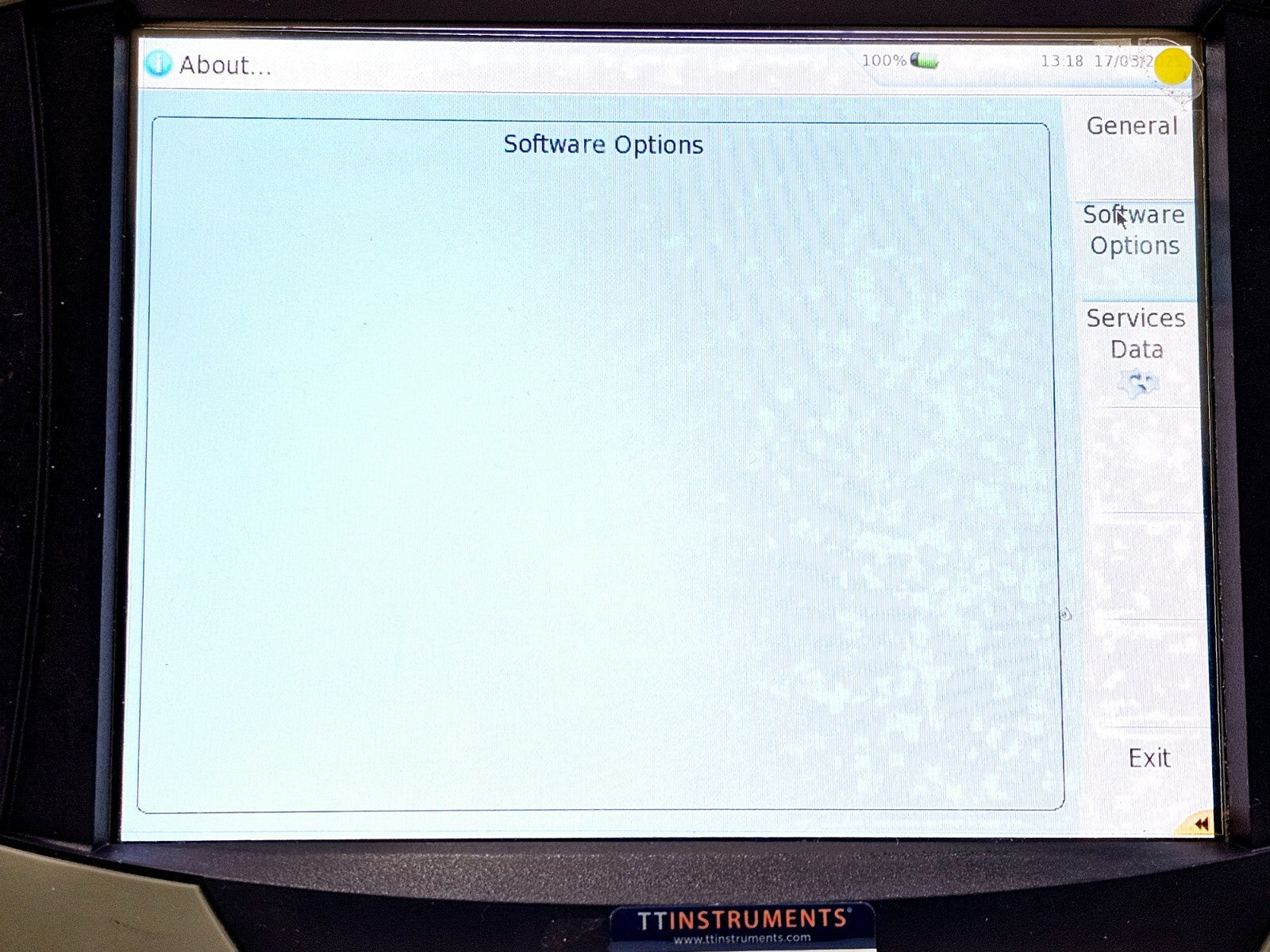 Viavi JDSU MTS 6000A Platform with 8126 HD OTDR Module 1310/1550 nm Singlemode