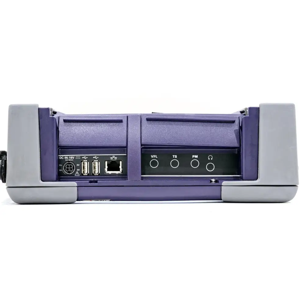 Viavi MTS 6000A top view showing keypad and touchscreen layout