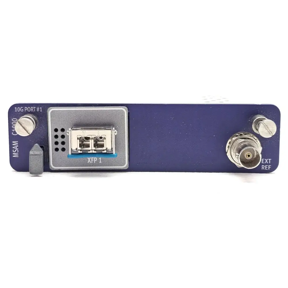 MTS 6000A built-in visual fault locator and power meter port detail