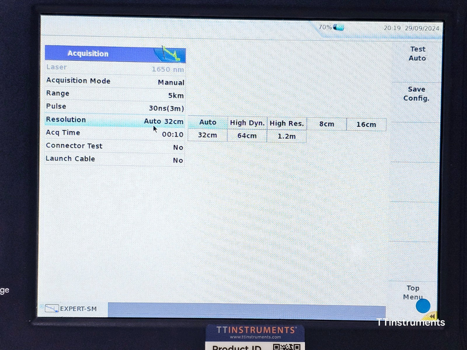 Viavi JDSU MTS 6000A V2 + 81165B OTDR 1650 nm Filtered/In-Service E81165B 43 dB