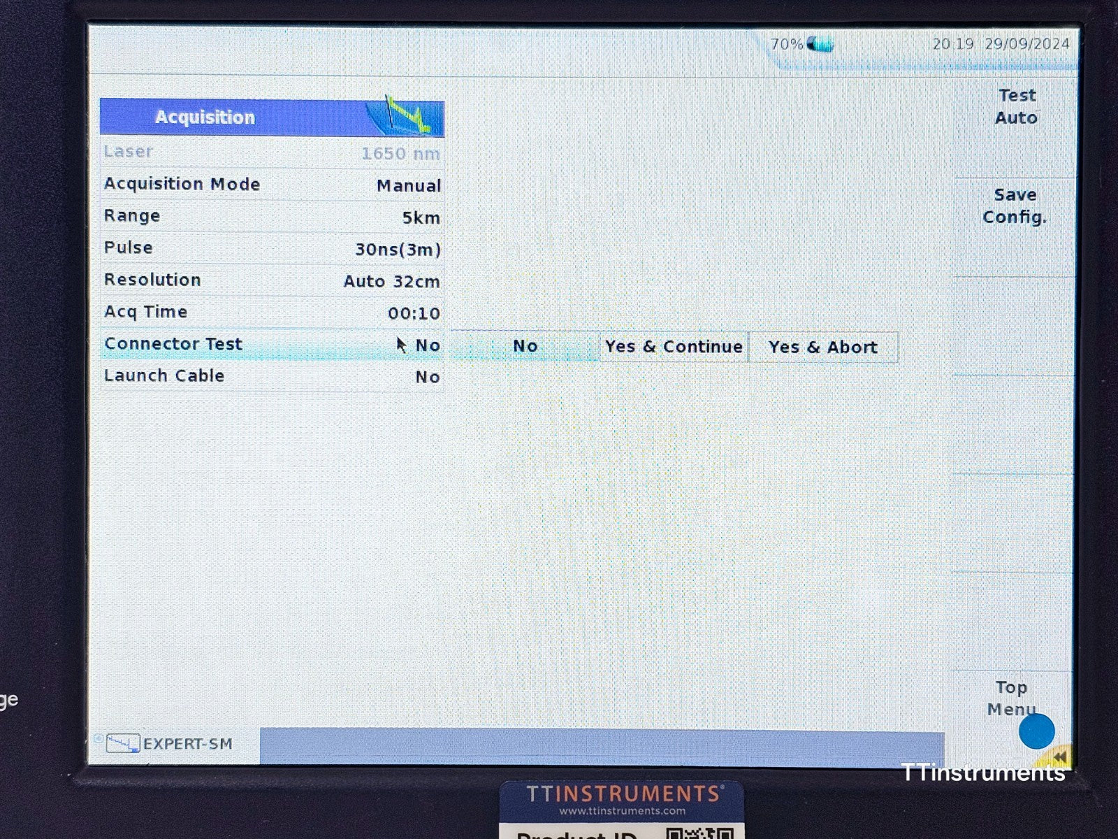 Viavi JDSU MTS 6000A V2 + 81165B OTDR 1650 nm Filtered/In-Service E81165B 43 dB