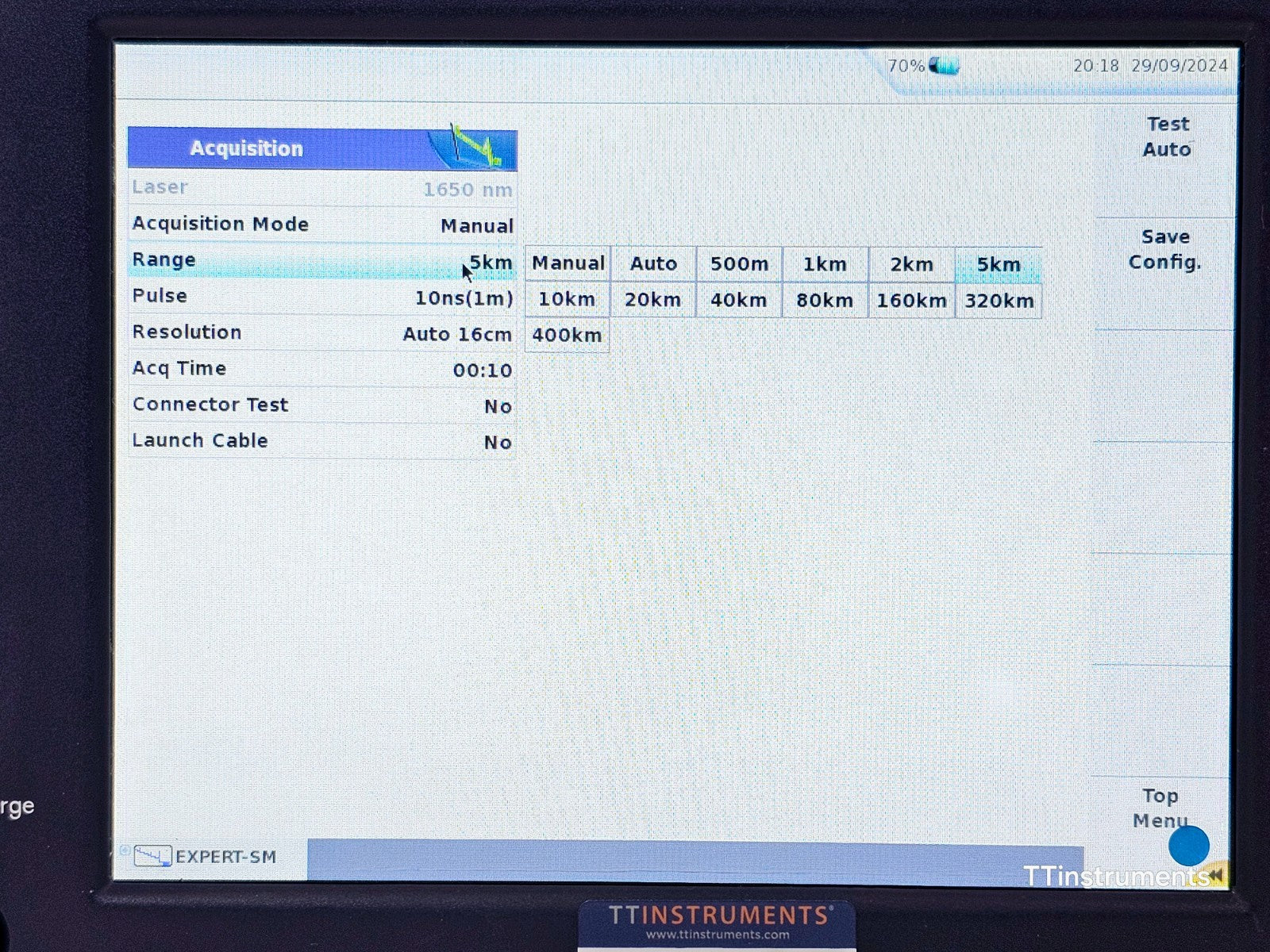 Viavi JDSU MTS 6000A V2 + 81165B OTDR 1650 nm Filtered/In-Service E81165B 43 dB