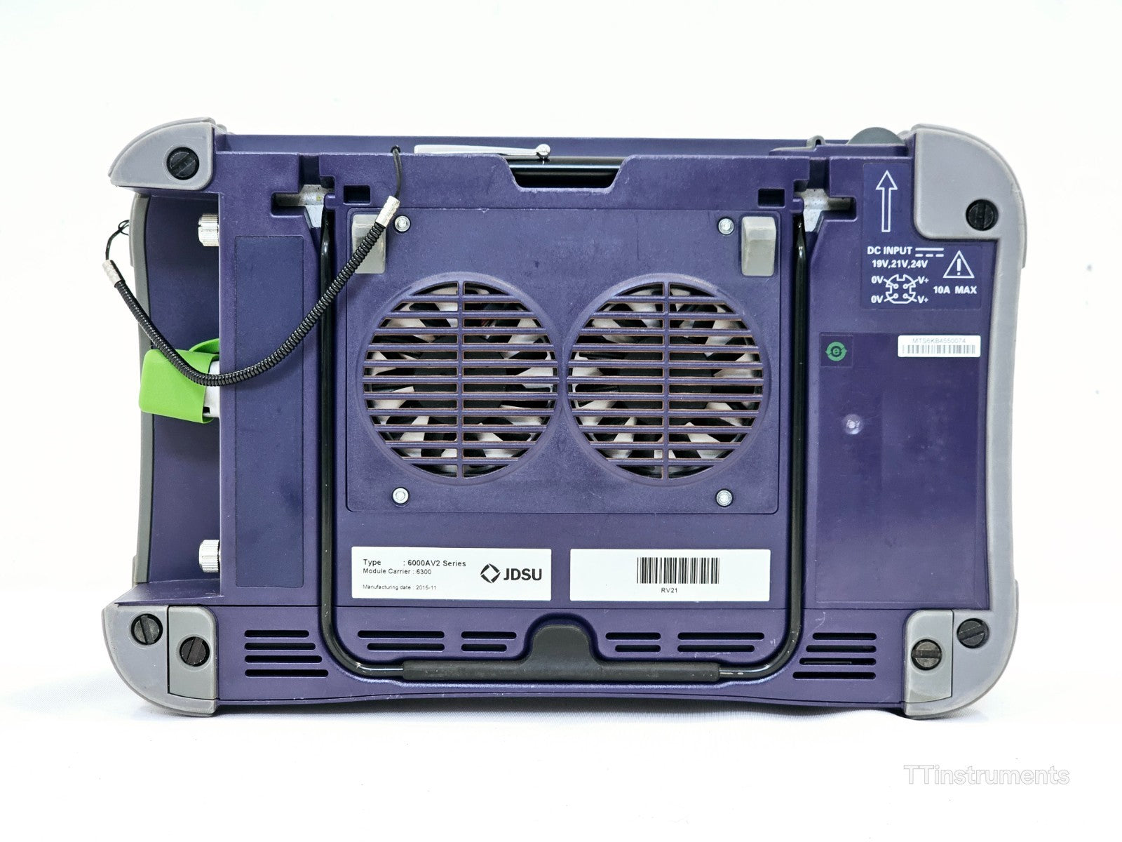 Viavi JDSU MTS 6000A V2 + 81165B OTDR 1650 nm Filtered/In-Service E81165B 43 dB