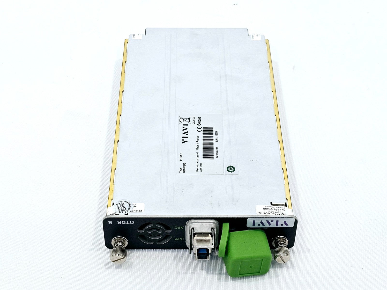 Viavi JDSU MTS 6000A V2 + 81165B OTDR 1650 nm Filtered/In-Service E81165B 43 dB