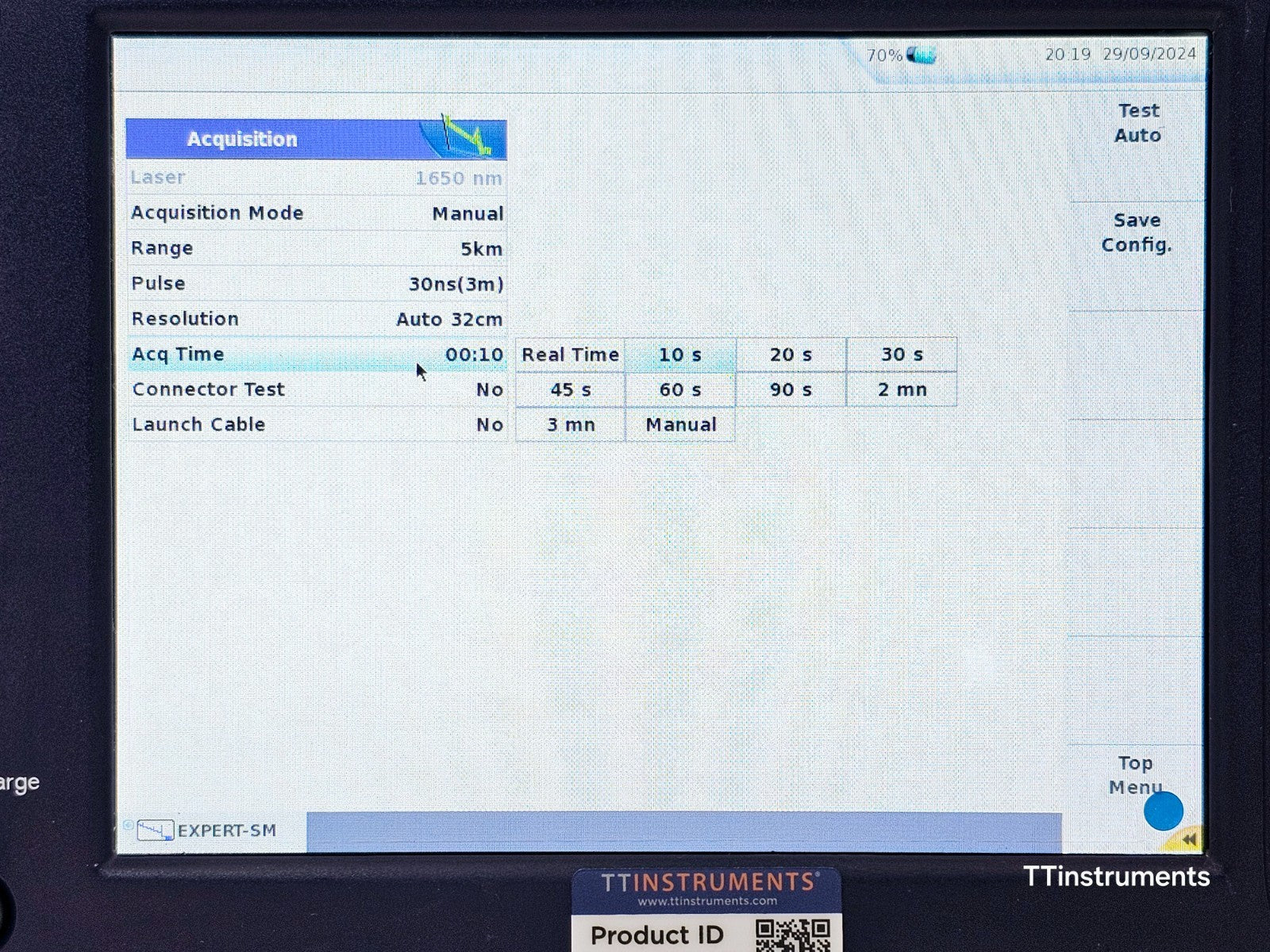 Viavi JDSU MTS 6000A V2 + 81165B OTDR 1650 nm Filtered/In-Service E81165B 43 dB