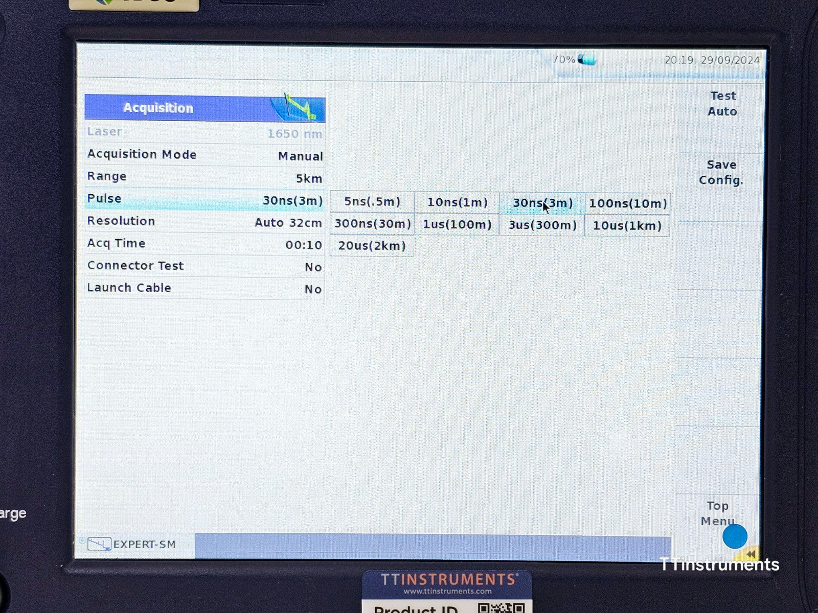 Viavi JDSU MTS 6000A V2 + 81165B OTDR 1650 nm Filtered/In-Service E81165B 43 dB