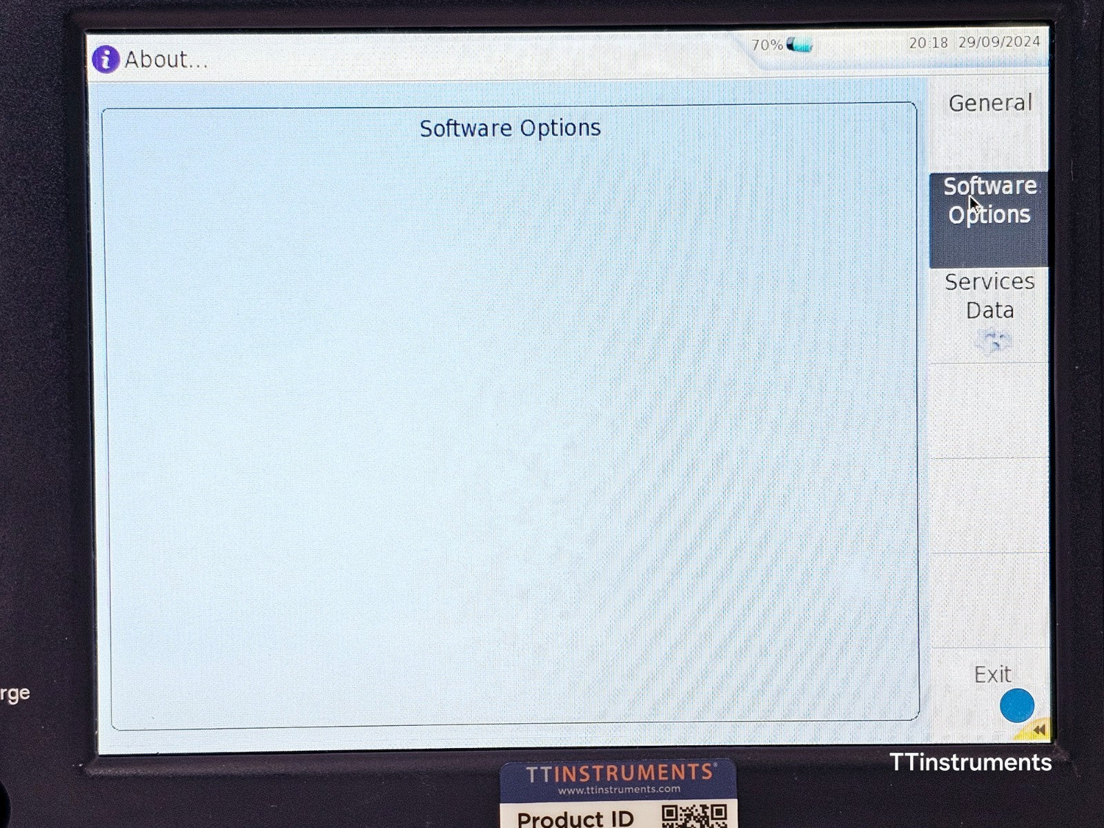 Viavi JDSU MTS 6000A V2 + 81165B OTDR 1650 nm Filtered/In-Service E81165B 43 dB