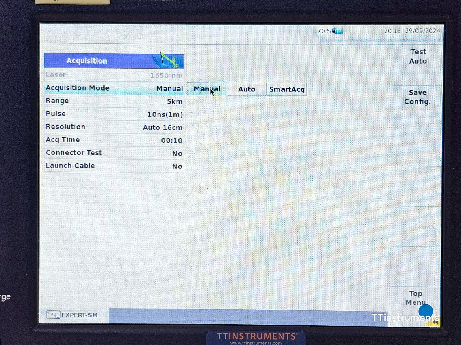 Viavi JDSU MTS 6000A V2 + 81165B OTDR 1650 nm Filtered/In-Service E81165B 43 dB