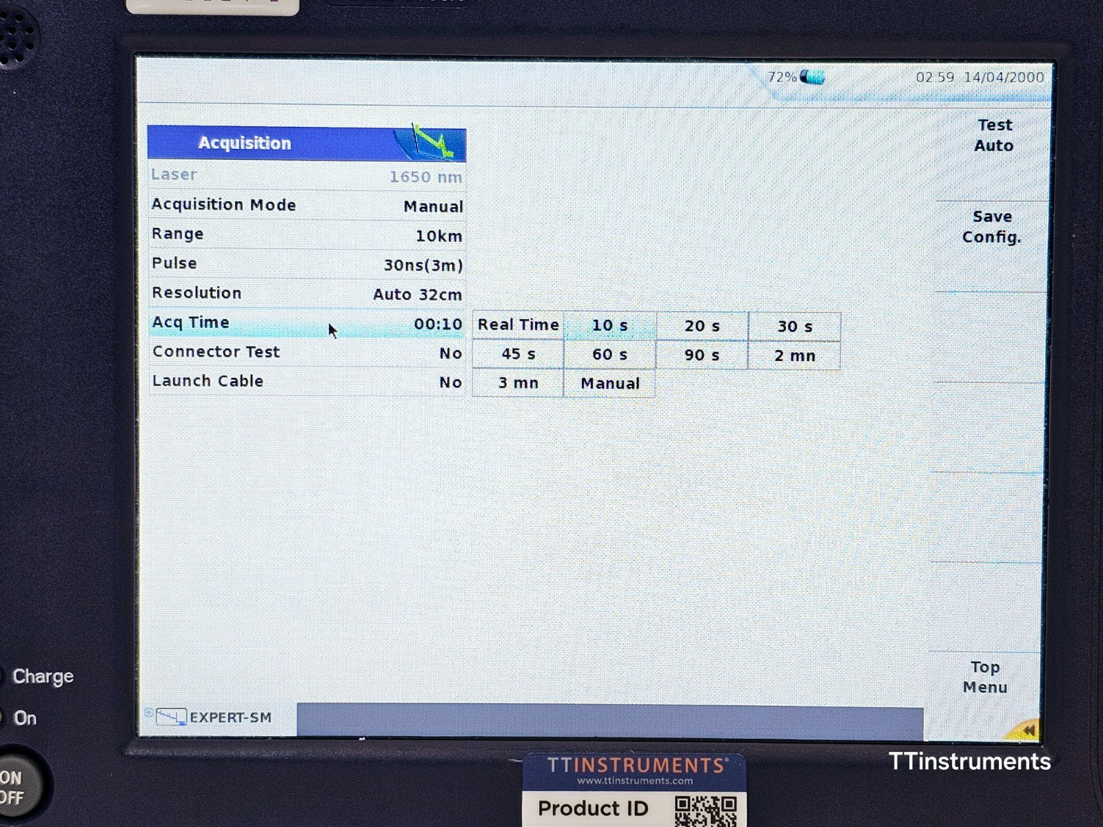 Viavi JDSU MTS 6000A V2 + 81165C OTDR 1650 nm Filtered/In-Service E81165C 46dB