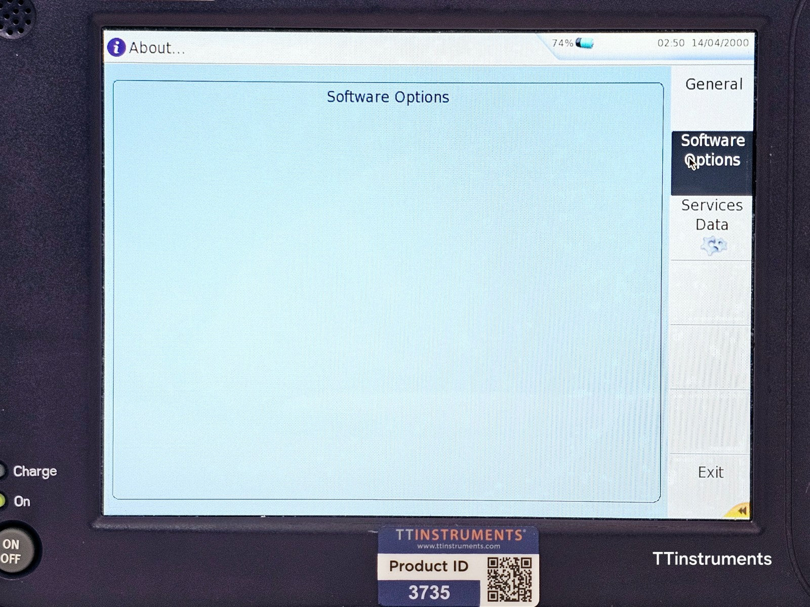 Viavi JDSU MTS 6000A V2 + 81165C OTDR 1650 nm Filtered/In-Service E81165C 46dB