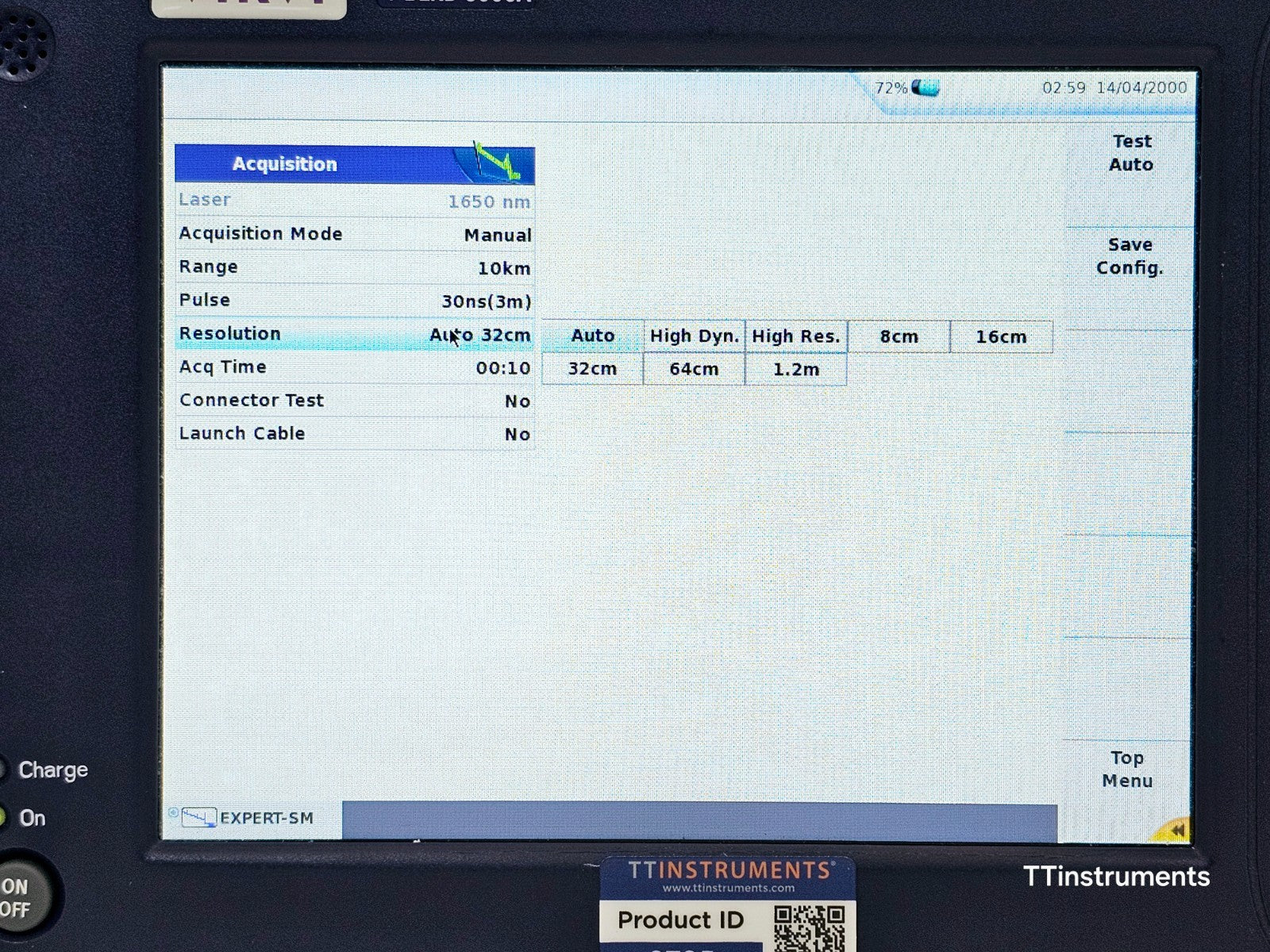 Viavi JDSU MTS 6000A V2 + 81165C OTDR 1650 nm Filtered/In-Service E81165C 46dB