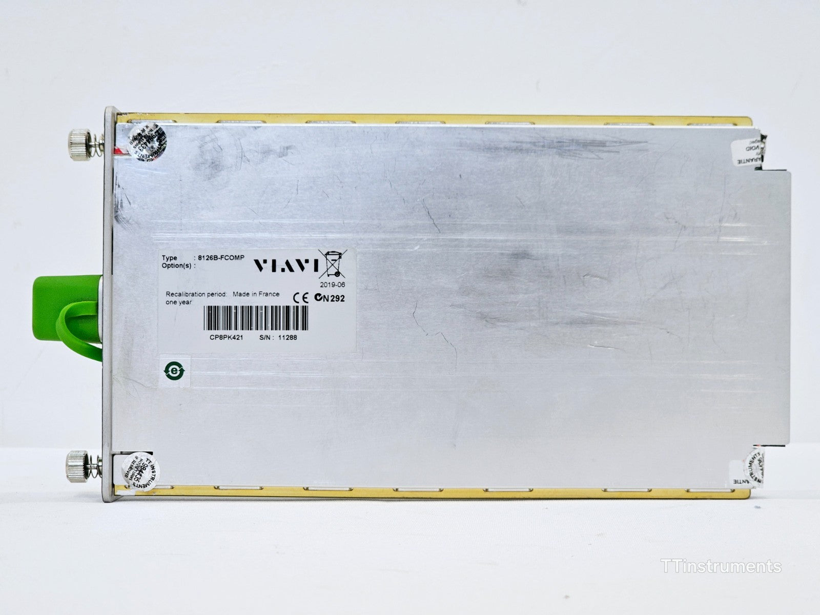 Viavi JDSU MTS 6000A V2 + 8126 B-FCOMP SM OTDR 1310/1550nm 40dB IL ORL Bi-Direct