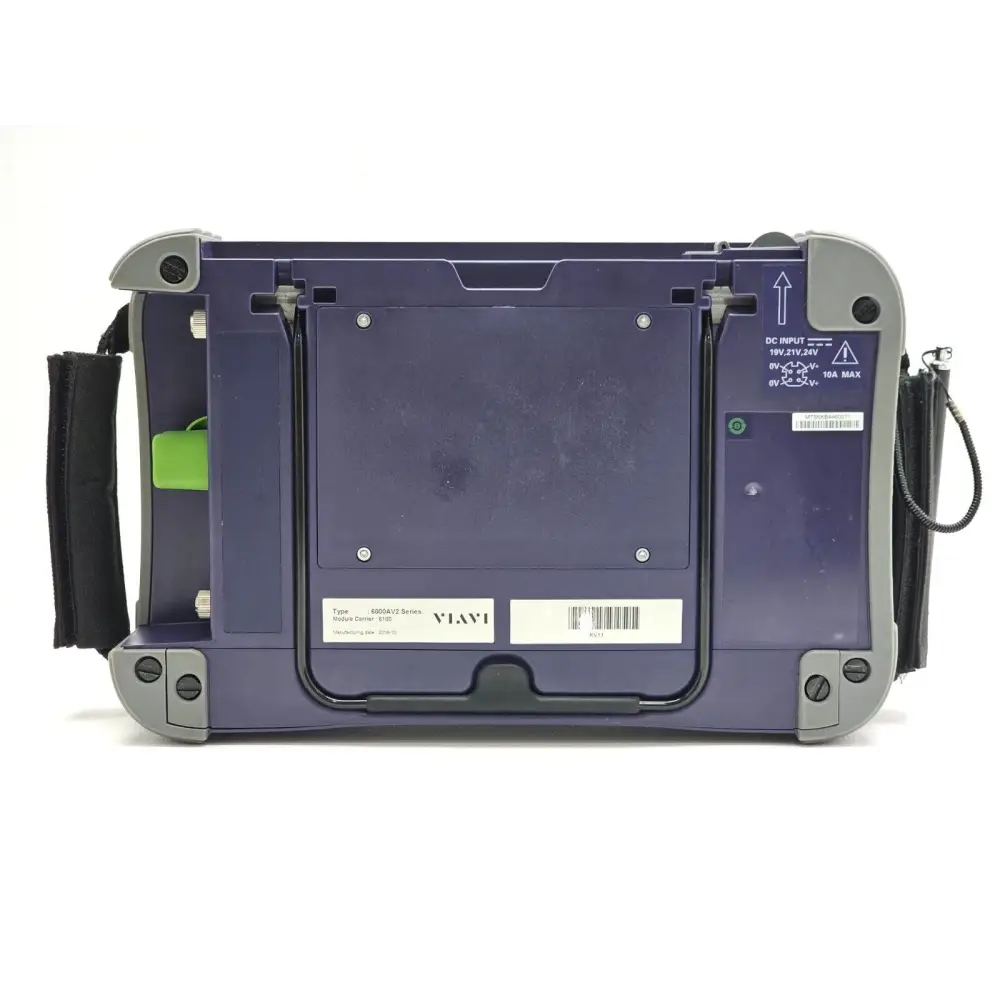 Viavi MTS 6000A V2 left-side panel with connectors and controls