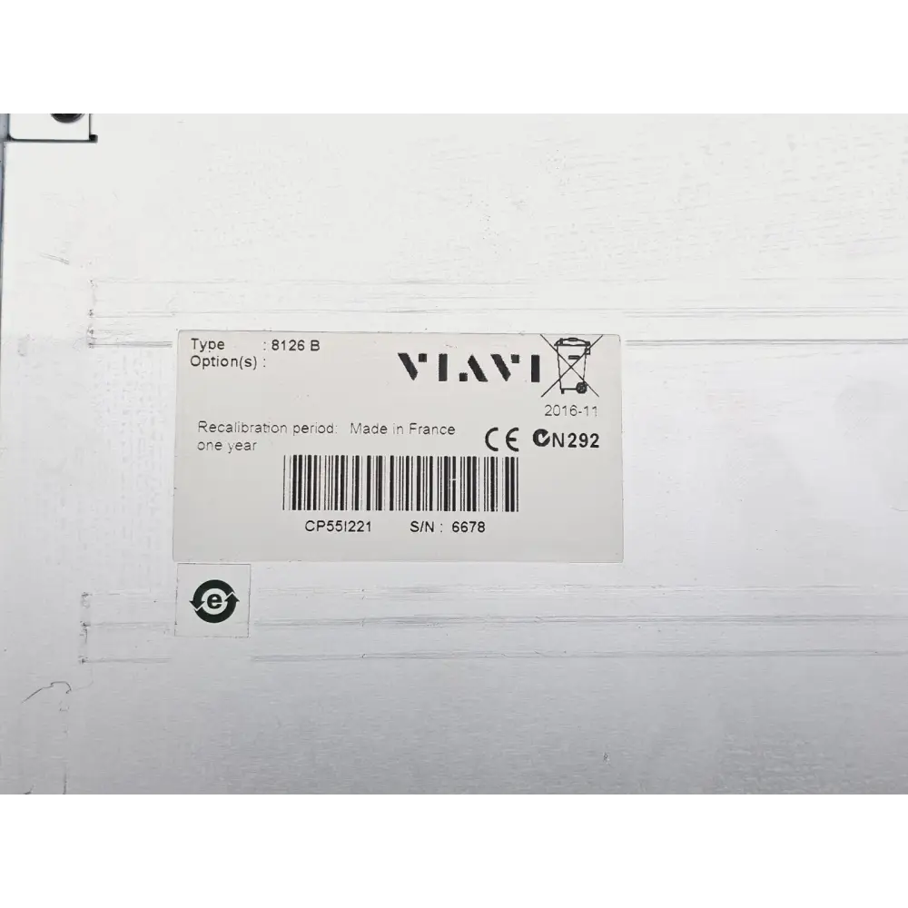 Viavi JDSU MTS 6000A V2 8126B OTDR system complete package overview
