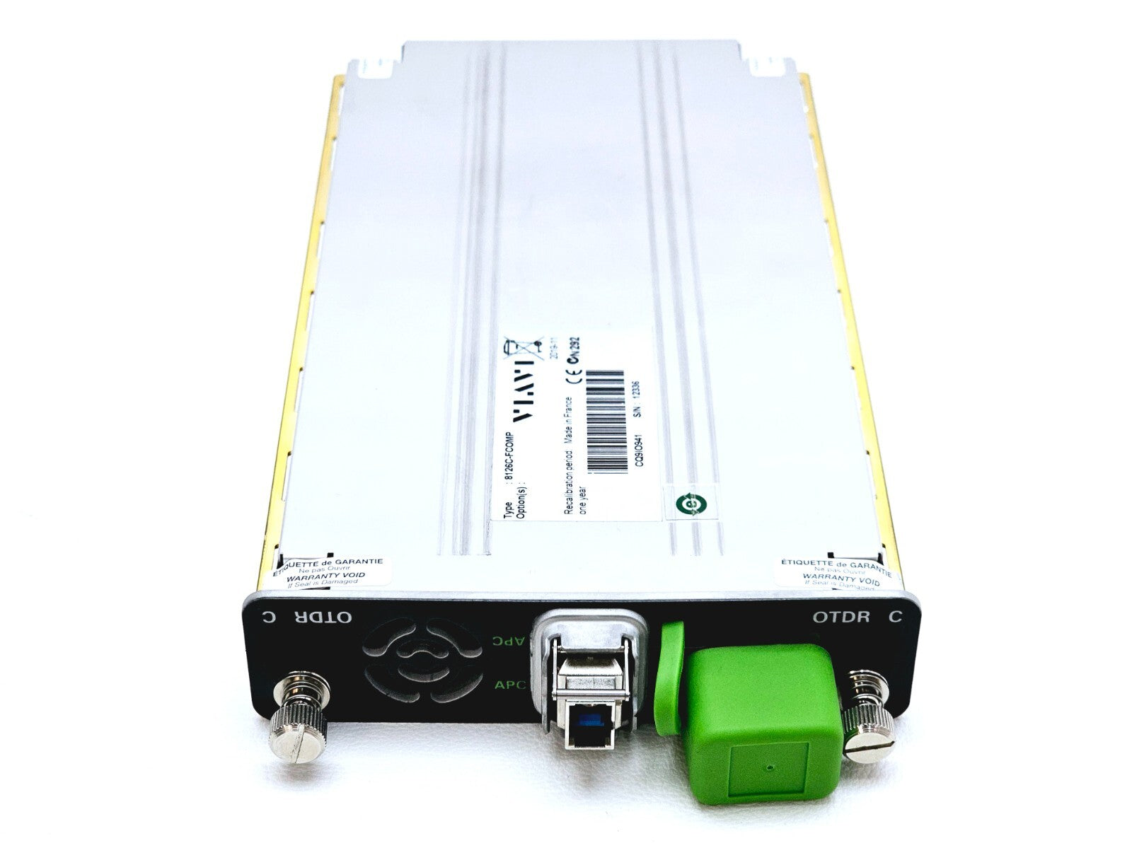 Viavi JDSU MTS 6000A V2 + 8126C SM OTDR 1310/1550nm 47 dB FCOMP IL ORL Bi-Direc