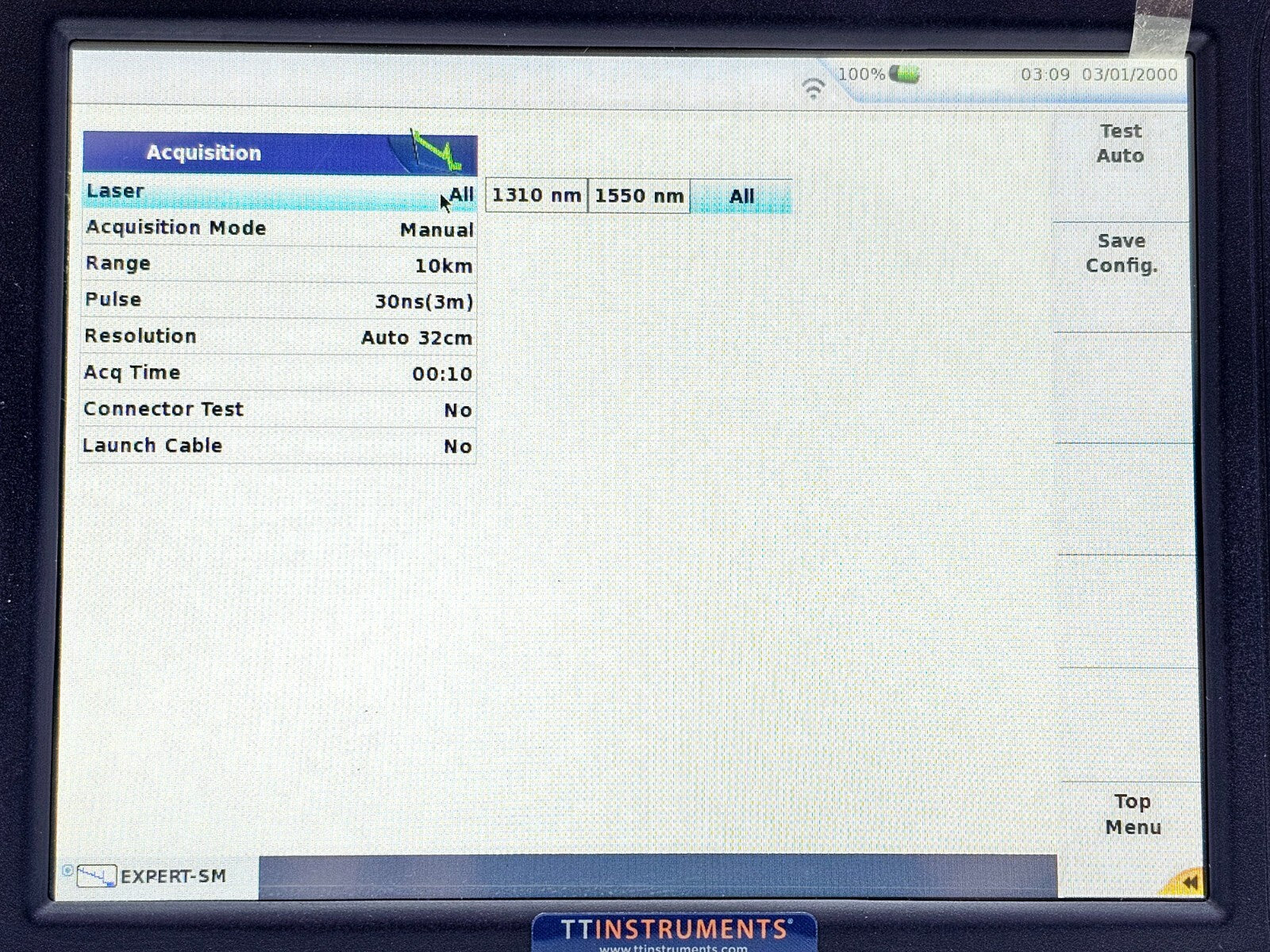 Viavi JDSU MTS 6000A V2 + 8126C SM OTDR 1310/1550nm 47 dB FCOMP IL ORL Bi-Direc