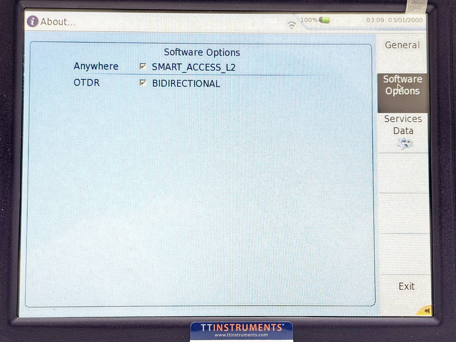 Viavi JDSU MTS 6000A V2 + 8126C SM OTDR 1310/1550nm 47 dB FCOMP IL ORL Bi-Direc