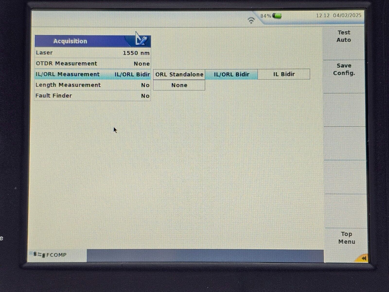 Viavi JDSU MTS 6000A V2 + 8126C SM OTDR 1310/1550nm 47 dB with FCOMP Software