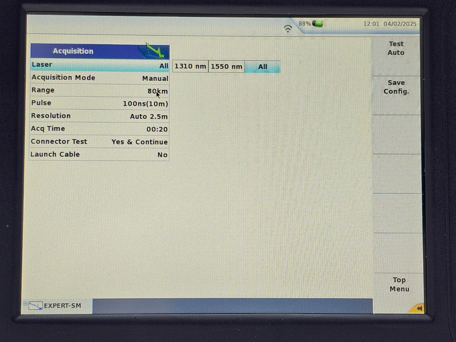 Viavi JDSU MTS 6000A V2 + 8126C SM OTDR 1310/1550nm 47 dB with FCOMP Software