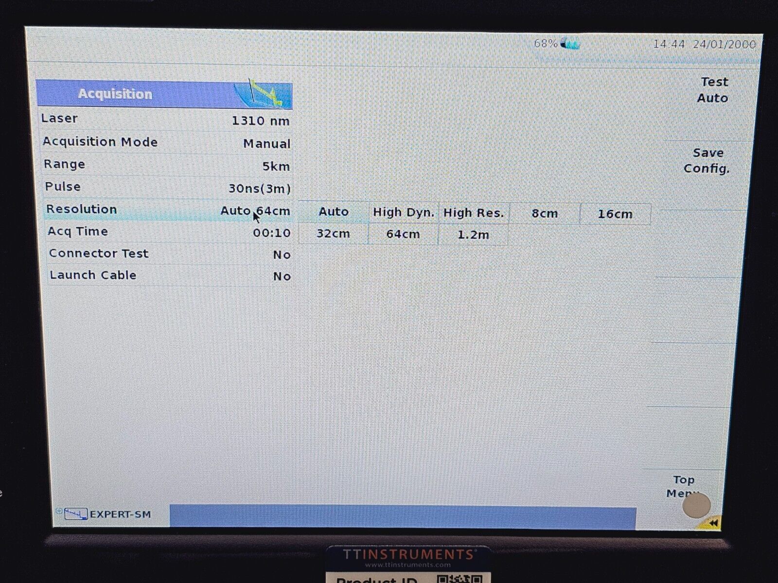 Viavi JDSU MTS 6000A V2 + 8146 SRL QUAD OTDR MM 850/1300 SM 1310/1550 nm PC-SC