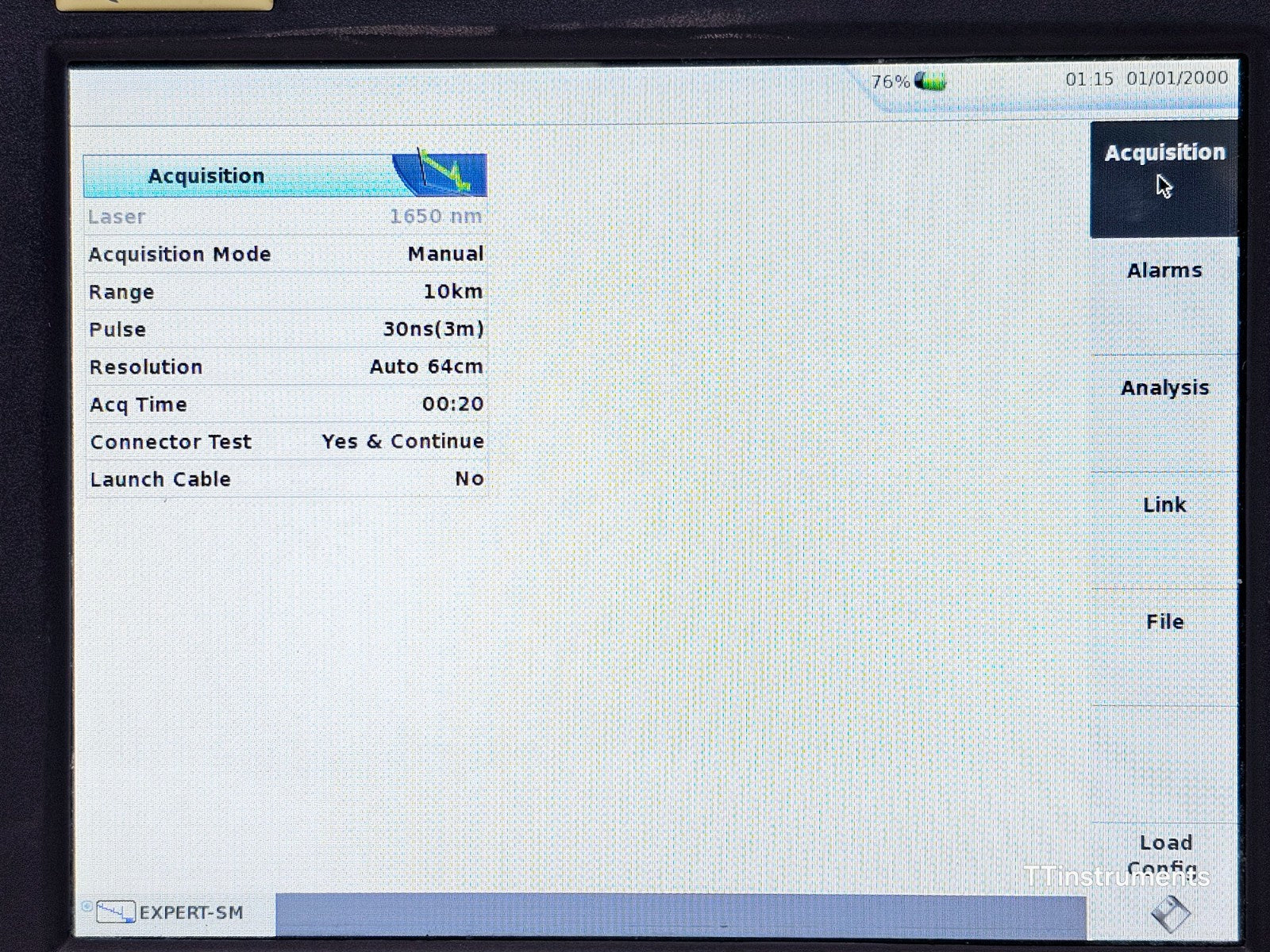 Viavi JDSU MTS 6000A V2 + E8118 RLR65 SM OTDR Long Range 41 dB 1650nm Live APC
